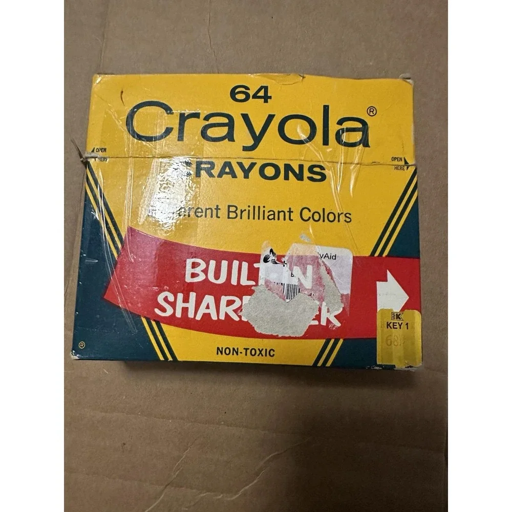 Vintage Crayola Crayon Lot – 10 Boxes‎ – 1970s-2025 Discontinued Colors